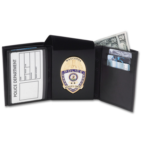AF HIDDEN BADGE WALLET W/MONEY INSERT, 5 CC SLOTS & FLIPPING ID WITH USAF  Security POLICE Badge [MPE104DK197-WBSP] - $65.00 :  - Global  Military Police Experts