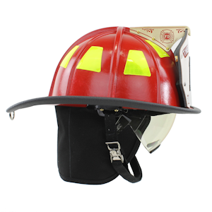 Cairns 1044 Helmet, Red, NFPA, | TheFireStore OSHA