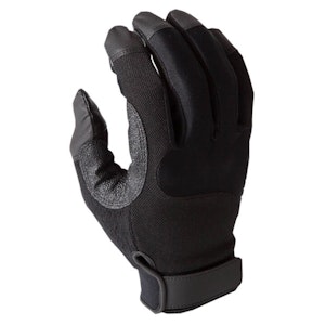 Kevlar Lined Leather Gloves - Black